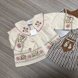 아폴리나 핑블, 핑크 블라우스 (3-5Y) 새상품