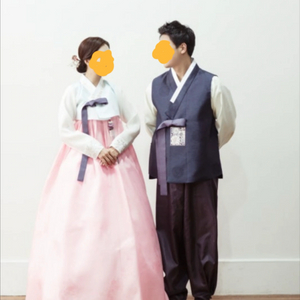 결혼식 피로연 돌잔치 커플한복세트 팝니다