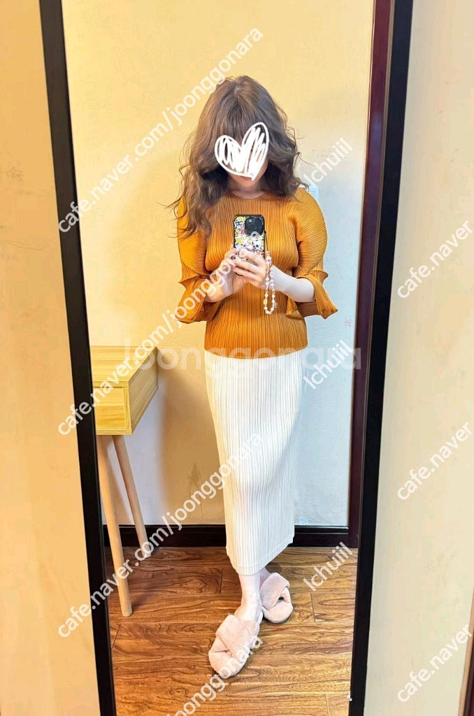 플리츠플리즈 캔디 탑--0