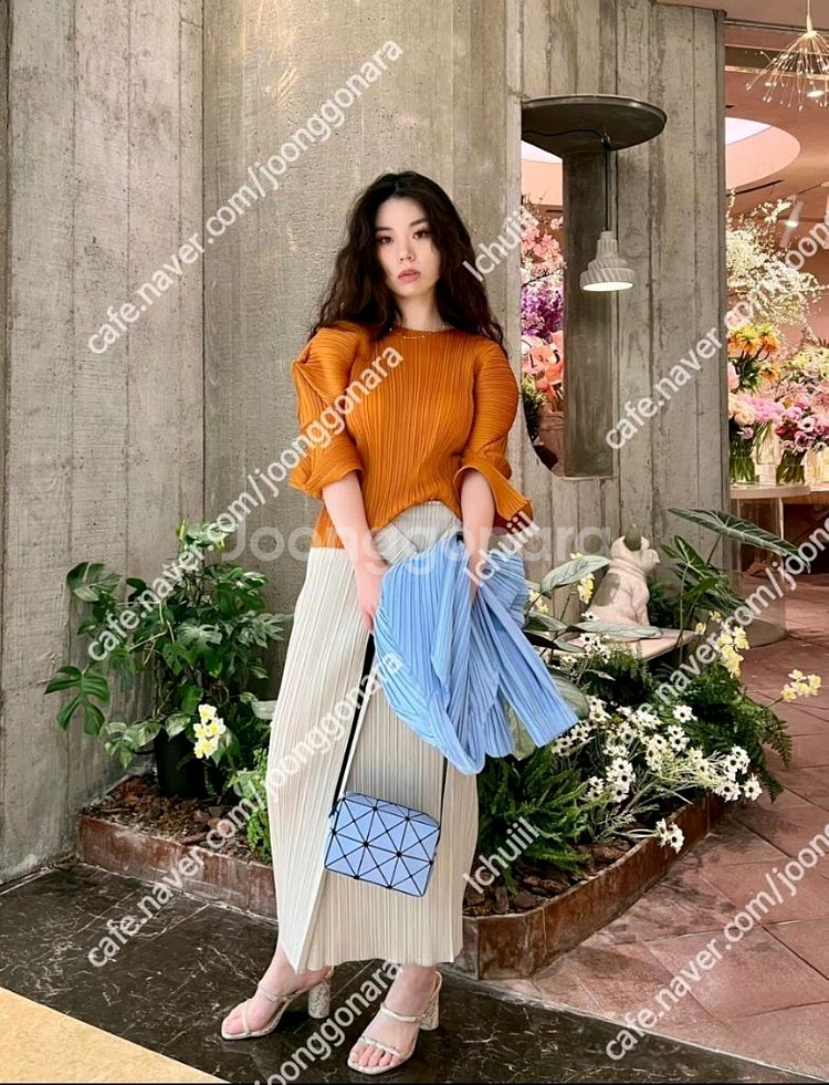 플리츠플리즈 캔디 탑--2