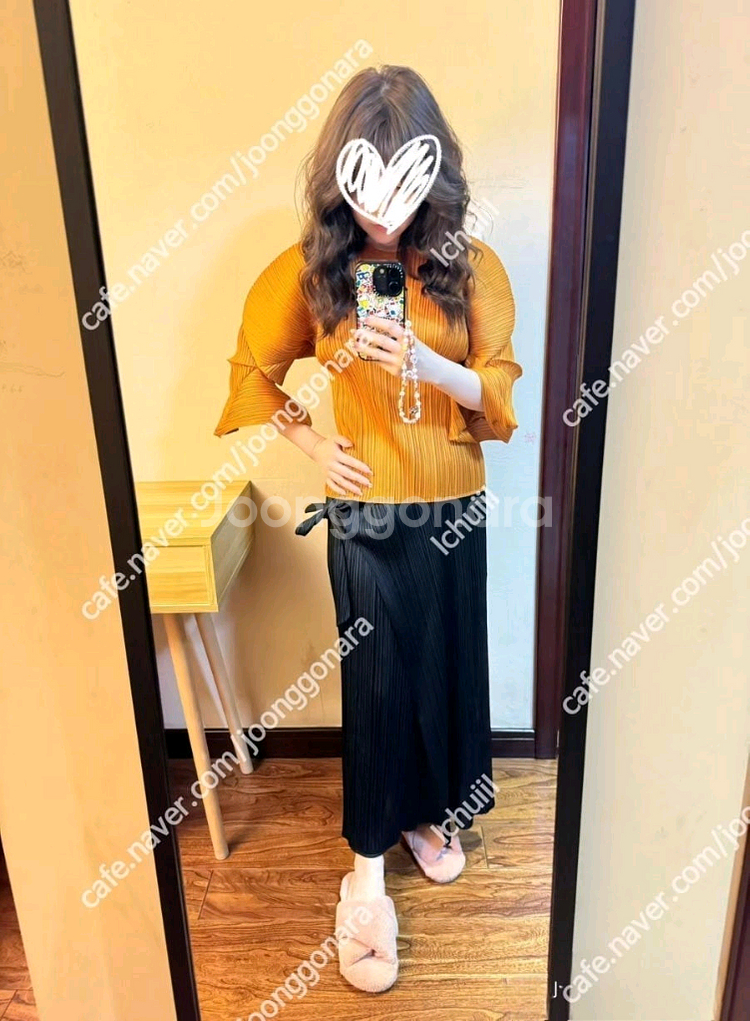 플리츠플리즈 캔디 탑--1