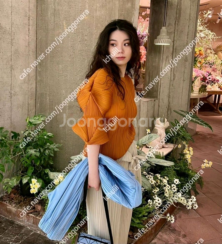 플리츠플리즈 캔디 탑--4