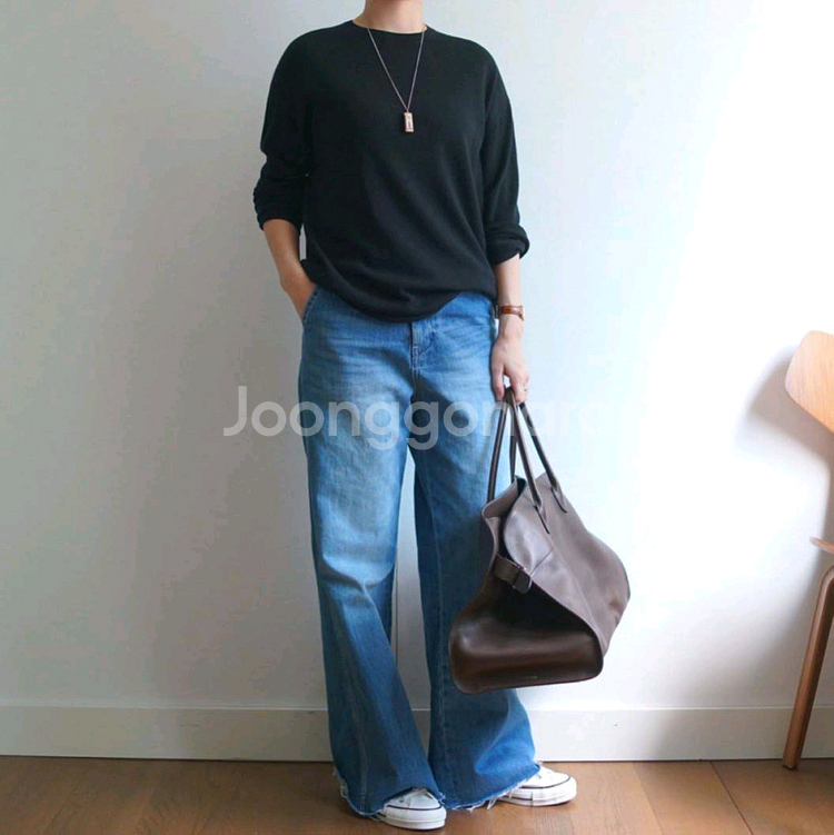 커뮤니티 노워 세미 플레어데님(S)--0