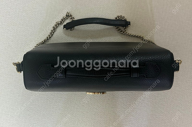 구찌 GG 인터로킹 탑핸들 체인백 라지(영수증 보유)--5