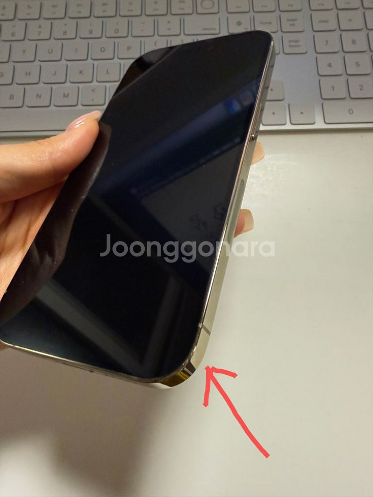 미국판 ) 아이폰 14 Pro 골드 256GB--1