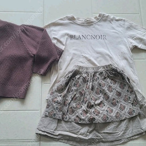 여아 가디건+티+치마 S