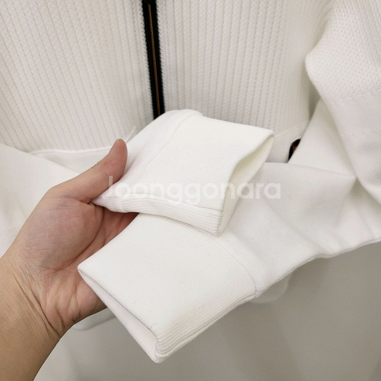 마크앤로나 니트 블루종--3