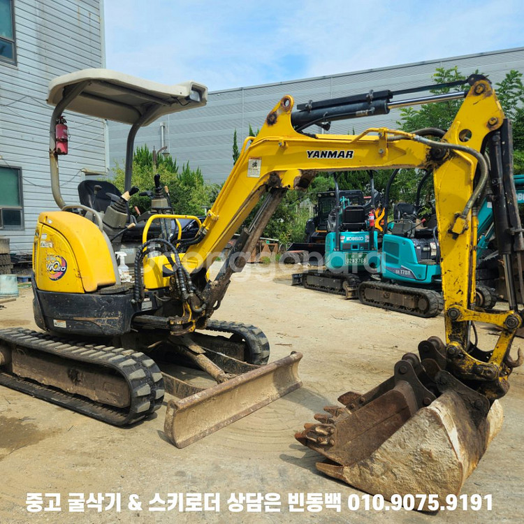 YK건기 얀마 VIO20 신품트랙 중고 미니 굴삭기--1