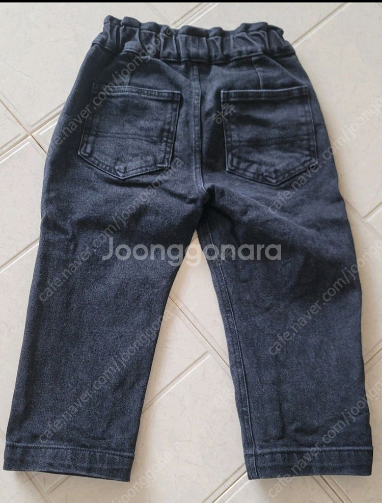 리미떼두두 블랙 데님 팬츠 M--5