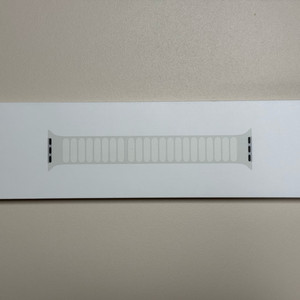 애플워치 정품 레더링크 초크색상 44mm