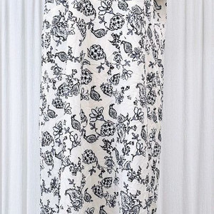 (새상품)벌룬반소매 롱원피스 페이즐리 프린트 롱원피스