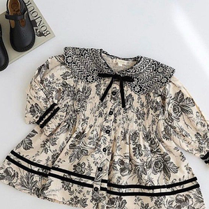 봉주르 블랙 디올 튜닉 4y+ 밤비밤비부 리본핀 일괄