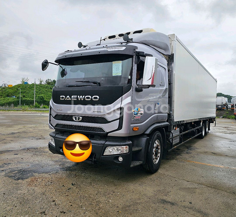 대우 프리마 6.5톤 후축 냉장 완바디--2