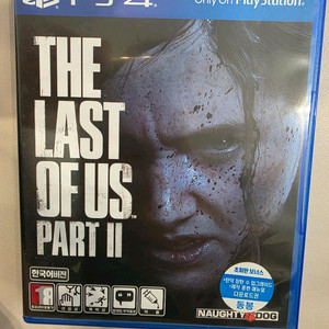 ps4 라스트오브어스2 라오어2 초회특전 미사용 S급