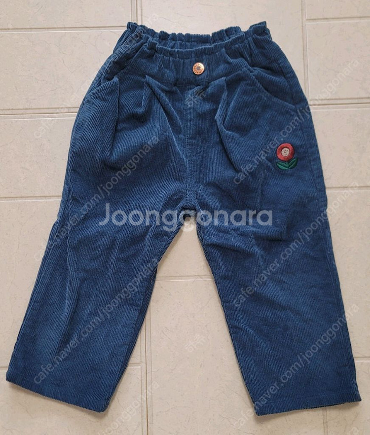 리미떼두두 코듀로이 바지 S--4