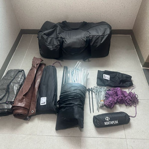 노스피크 옐로우스톤ex 3.0 레이븐그레이 텐트 급매