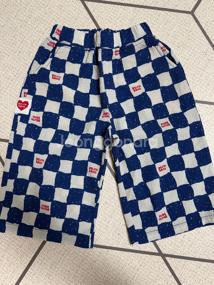 벨리타앤보이즈 폴리서커 크롭팬츠/사이즈 110/아기옷--2