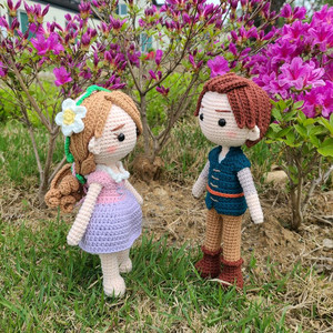 디즈니 라푼젤 핸드메이드 인형 (계좌거래)