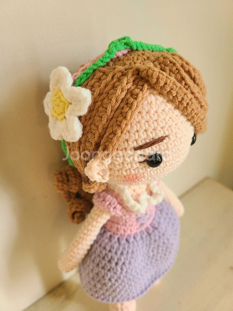 디즈니 라푼젤 핸드메이드 인형 (계좌거래)--1