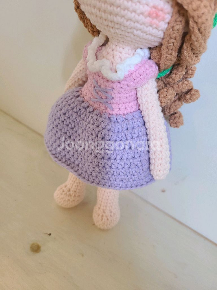 디즈니 라푼젤 핸드메이드 인형 (계좌거래)--2