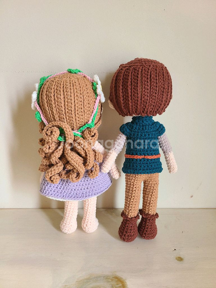 디즈니 라푼젤 핸드메이드 인형 (계좌거래)--5