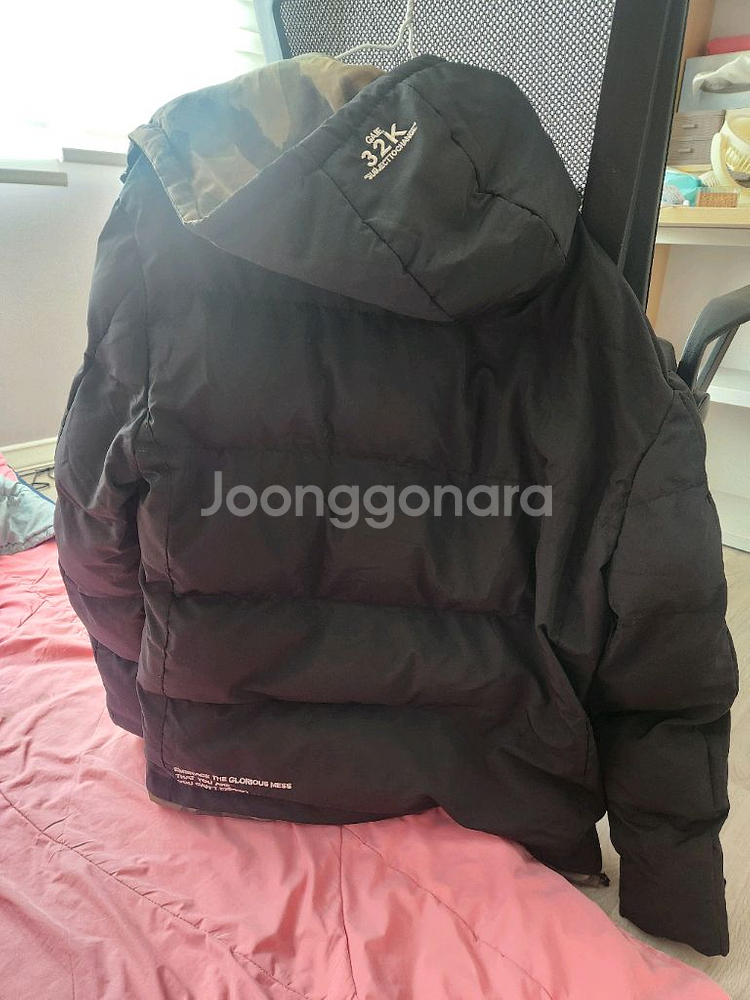 나이브 웰론 후드 패딩 점퍼 4xl 105사이즈--7