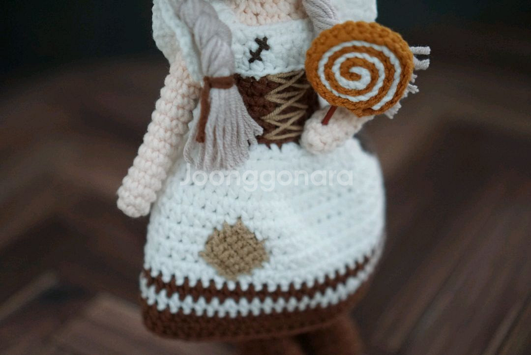 헨젤과 그레텔 손뜨개 인형 (계좌거래)--2