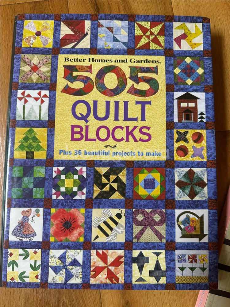 퀼트책 원서(505 quilt blocks) 및 일괄--0