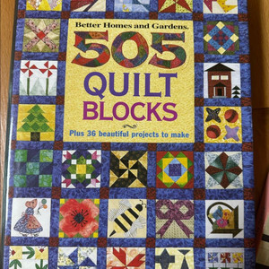 퀼트책 원서(505 quilt blocks) 및 일괄