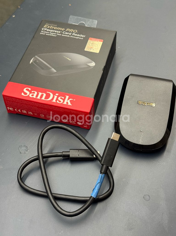 샌디스크 CFexpress cfb 512gb + 리더기--1