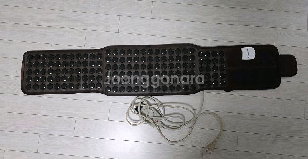 옥돌 게르마늄 허리 온열 매트 찜질기--0