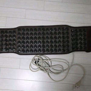 옥돌 게르마늄 허리 온열 매트 찜질기