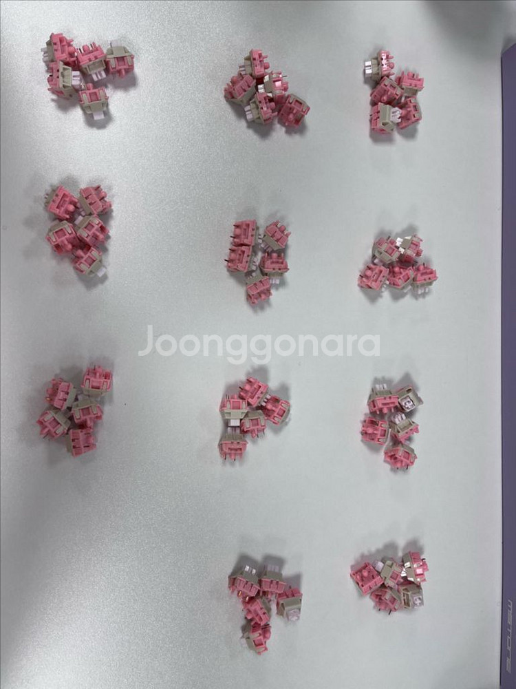 그루브스톤 엠스톤 수제윤활 저소음 코랄축 109ea--4