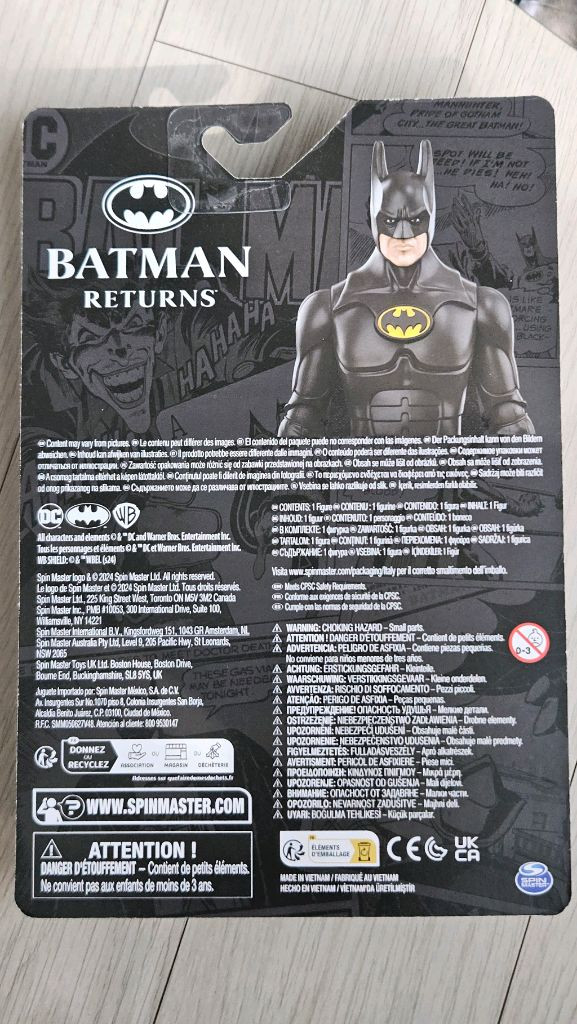 스핀마스터 배트맨 4인치 1:18 85주년 피규어--1