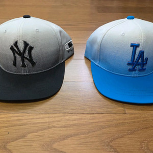 MLB 키즈 야구 모자 (NY, LA) 2개일괄
