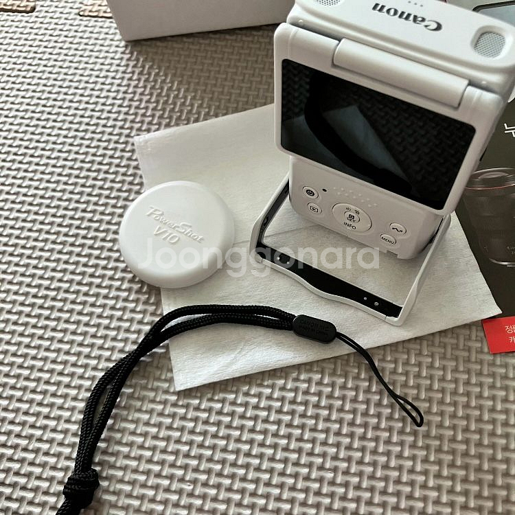 캐논 파워샷 V10 브이로그 카메라--2