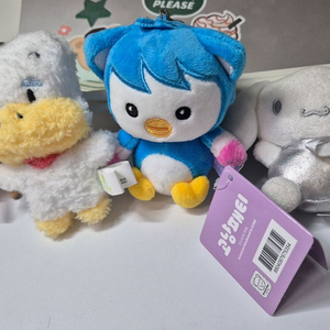인형 키링 4종 set