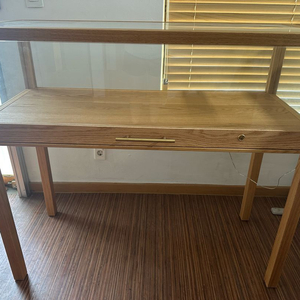 레드오크 원목 일체형쇼케이스 / 진열장