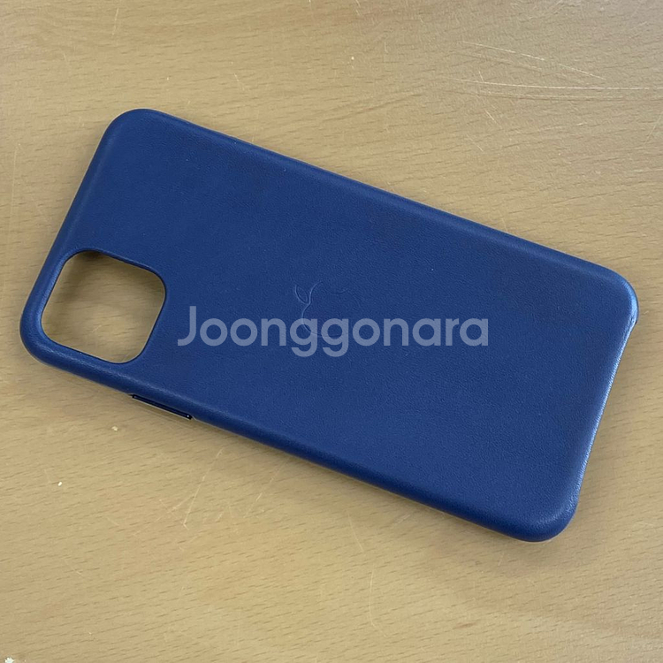 아이폰11프로 정품 가죽 케이스 새상품--0