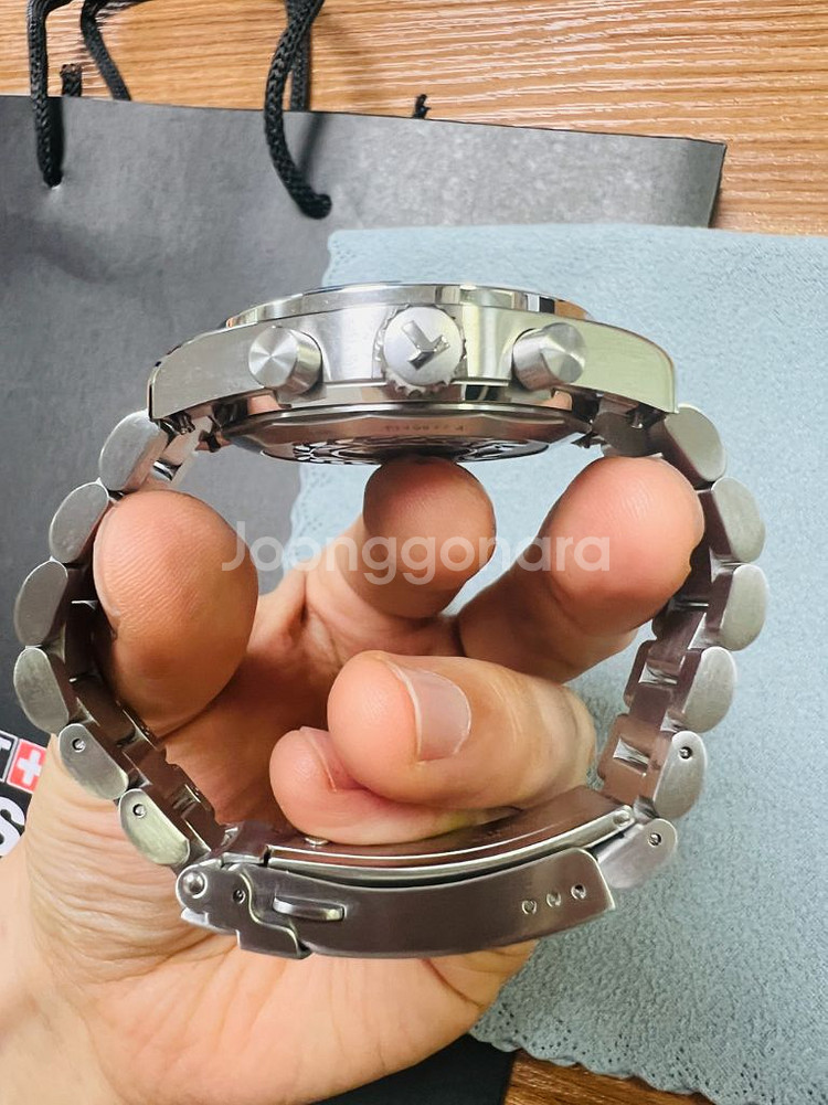 티쏘 pr516 청판 크로노쿼츠--3