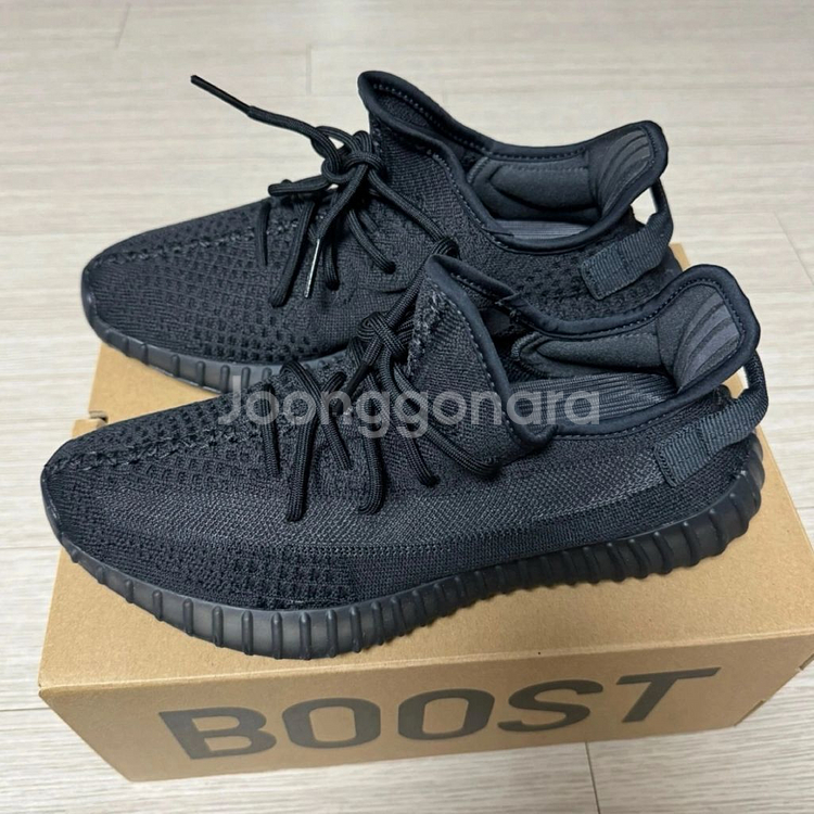 아디다스 이지부스트 350 V2 오닉스 (265mm)--1