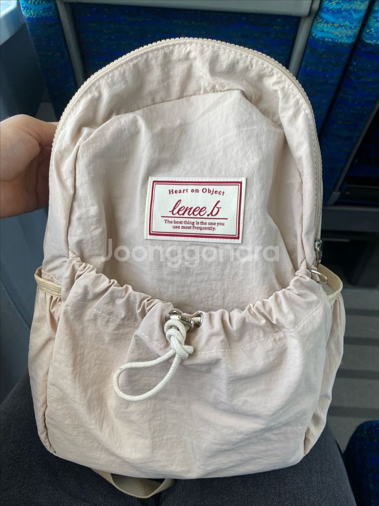 레니비 미니 스트링백팩 (웜아이보리)--0