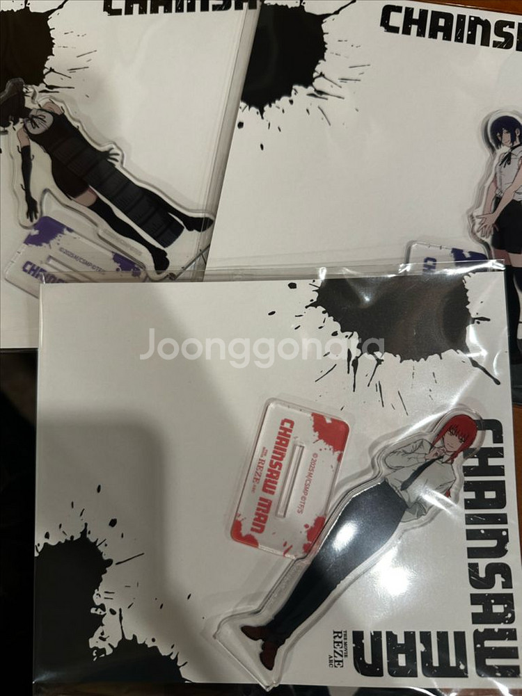 체인소맨 팝업스토어 팝업 아크릴스탠드 레제 마키마 밤--0