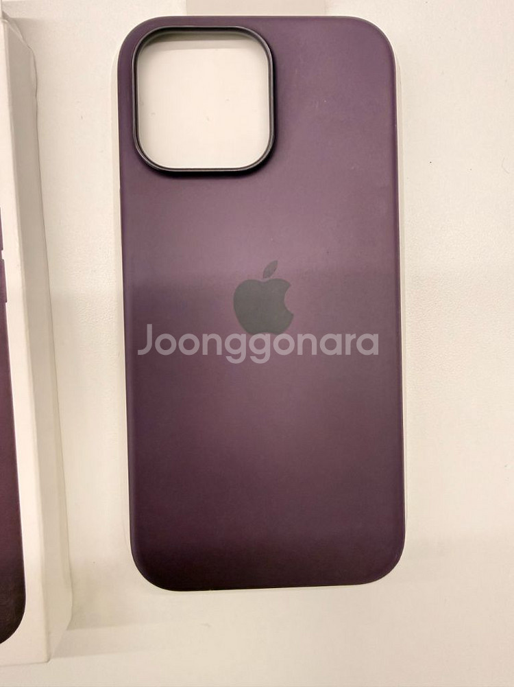 애플 정품 실리콘케이스 (아이폰16프로맥스)--2