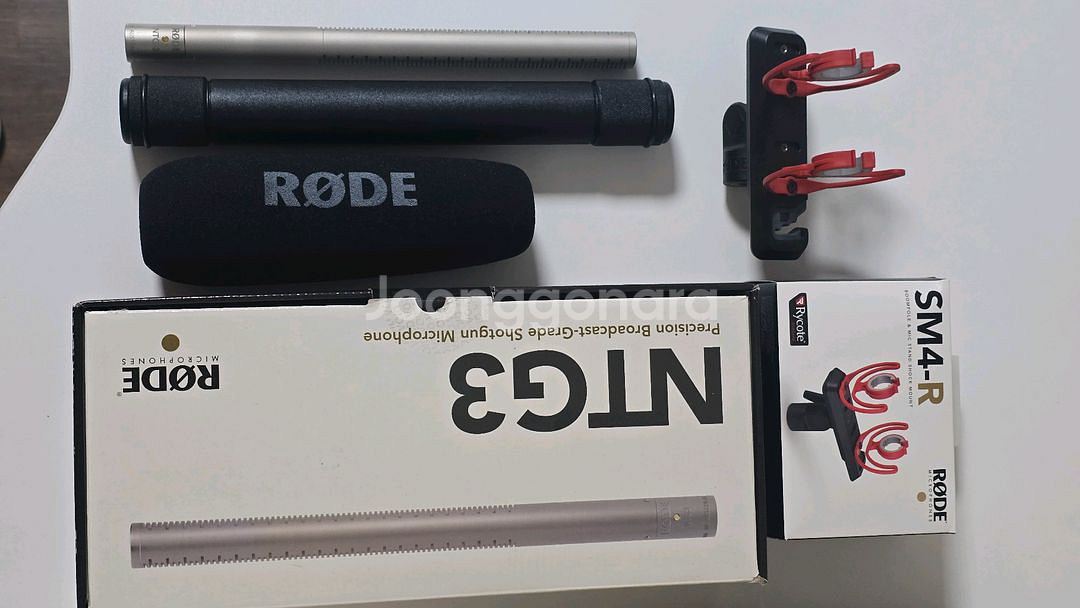 Rode NTG3 샷건 마이크 초지향성 콘덴서 마이크--2