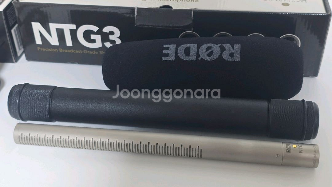 Rode NTG3 샷건 마이크 초지향성 콘덴서 마이크--4