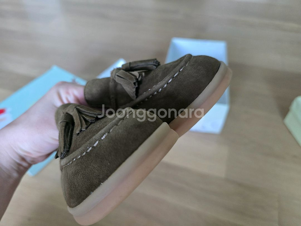 꺌랑 베이비 기절로퍼, 뽀글이 슬리퍼 팝니다--4