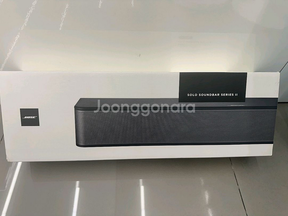 BOSE Solo 사운드바 시리즈2 미개봉 새상품--0