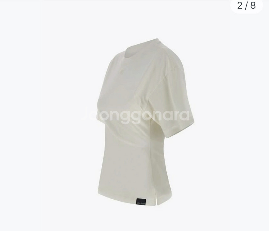 25ss 꾸레쥬 정품 티셔츠--1