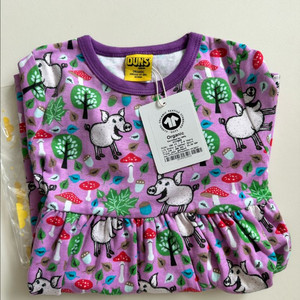 던스 게더 원피스 104 (3-4Y) 25가을 보라돼지